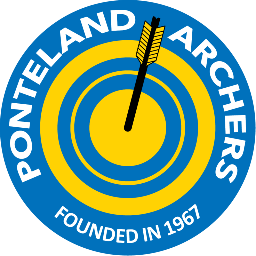 Ponteland Archers logo, founded in 1967